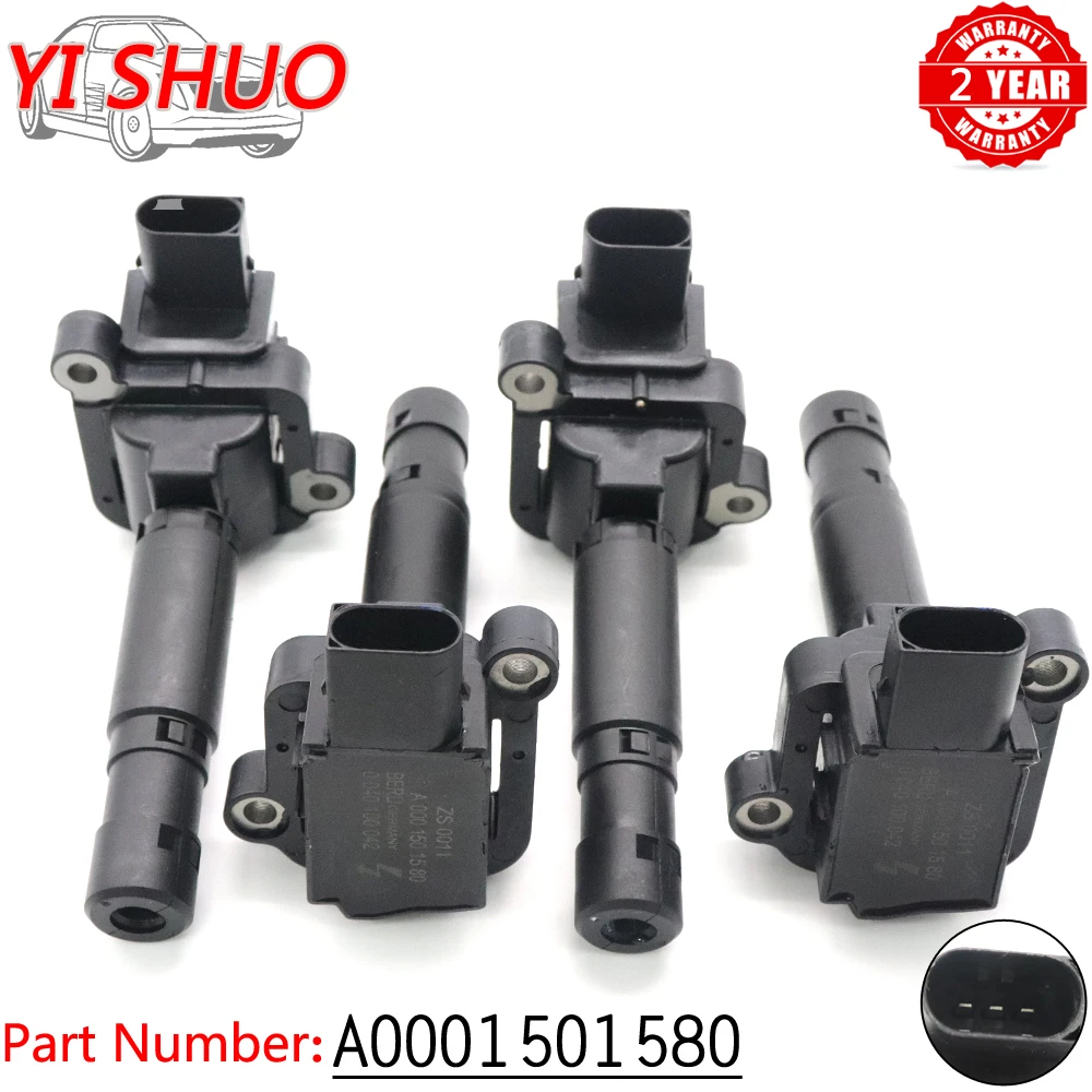 

Car Ignition Coil A0001501580 For Mercedes-Benz C230 C180 C180K C200 C200K C230K C250 C260 CLK200K E200 E200K E250 E260 SLK200