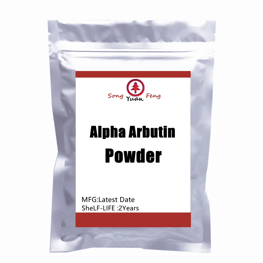 Heißer Verkauf Alpha Arbutin Pulver Haut Bleaching Kosmetische Rohstoff