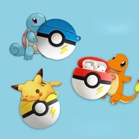 pokemon pokeball silicone case for earphones airdots 3 pro airpods1_2 _3pro casecover wireless bluetooth headset shell gift toys