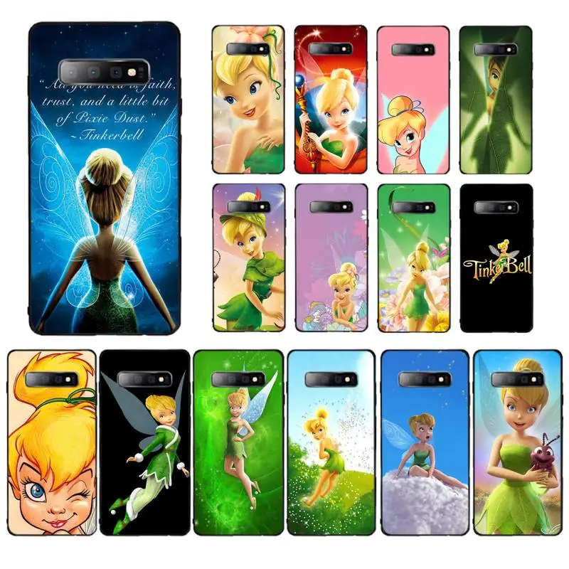 

Disney Tinker Bell Phone Case for Samsung S10 21 20 9 8 plus lite S20 UlTRA 7edge