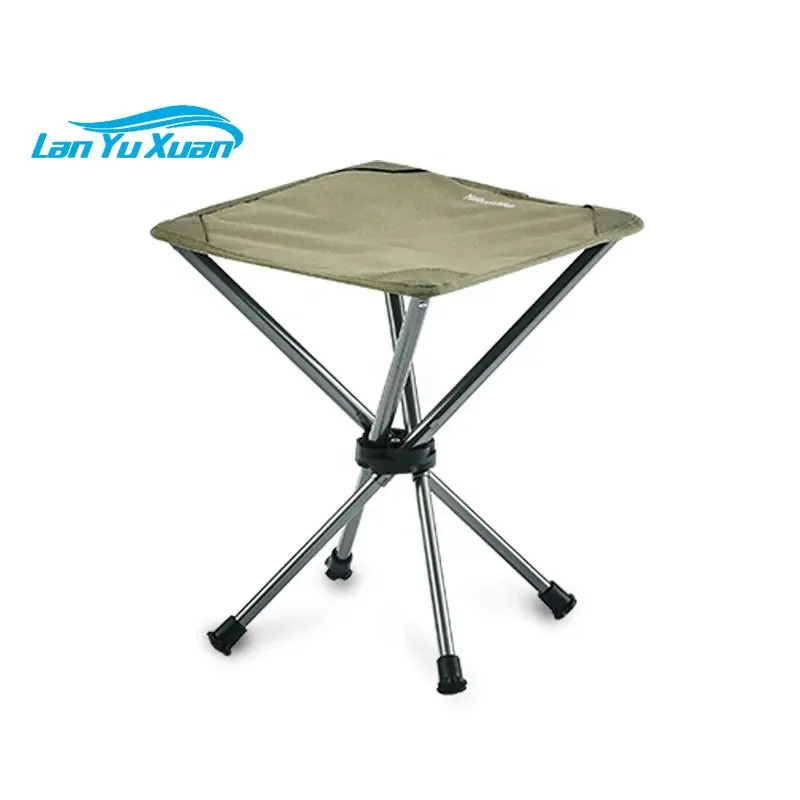 

Naturehike outdoor portable lightweight Telescopic stool 4 leg Oxford cloth Fishing Seat camp stool