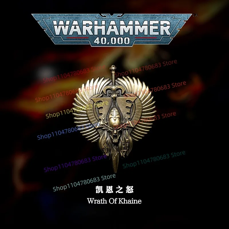 Фото Официальная брошь Starforged Warhammer 40K Eldar, значок 