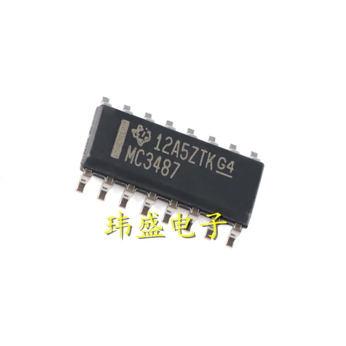 

New original patch MC3487DR SOIC-16 four-way differential line driver chip