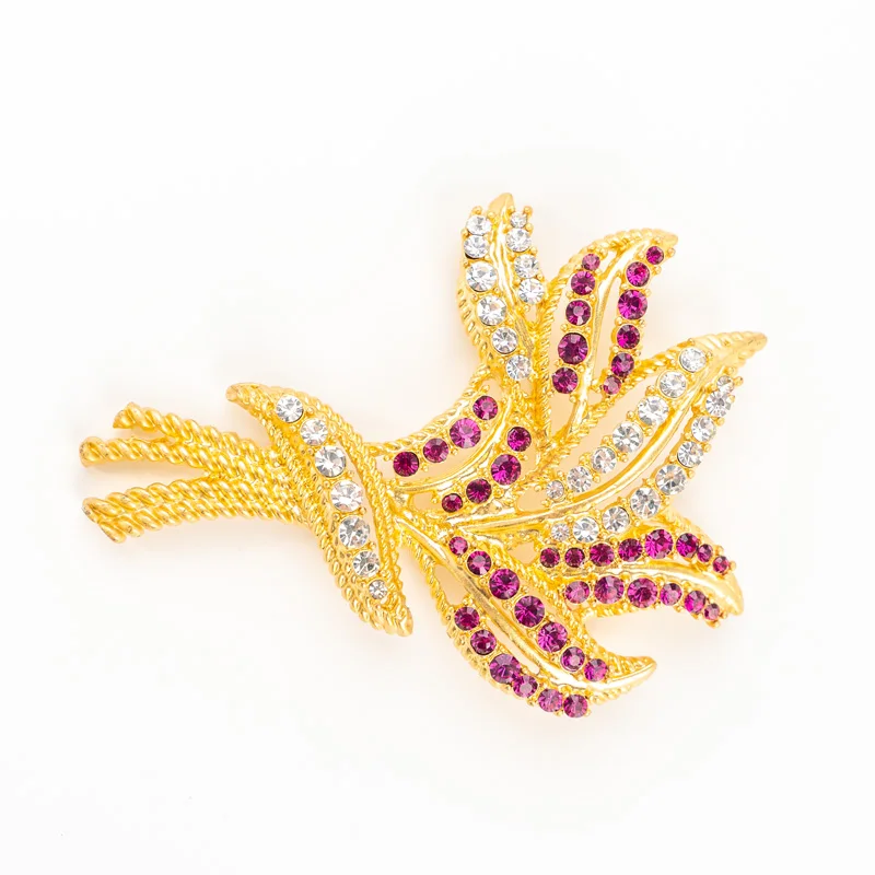 

Fashion Pins Golden coppert alloy Vintage Gorgeous Brooch Jewelry 2023