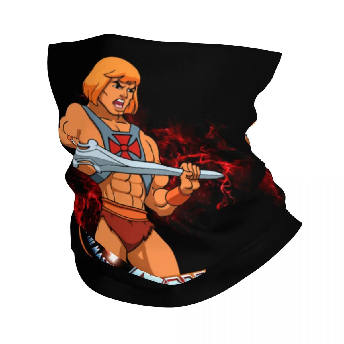 

Бандана He Man Masters Of The Universe, шейный Гетр, маска с принтом, шарф, многофункциональная Балаклава для верховой езды, унисекс, ветрозащитная