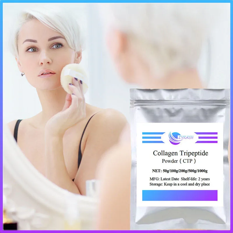 Factory Supplied Collagen Tripeptide Powder Hydrolyzed CTP Small Molecule Active Peptide