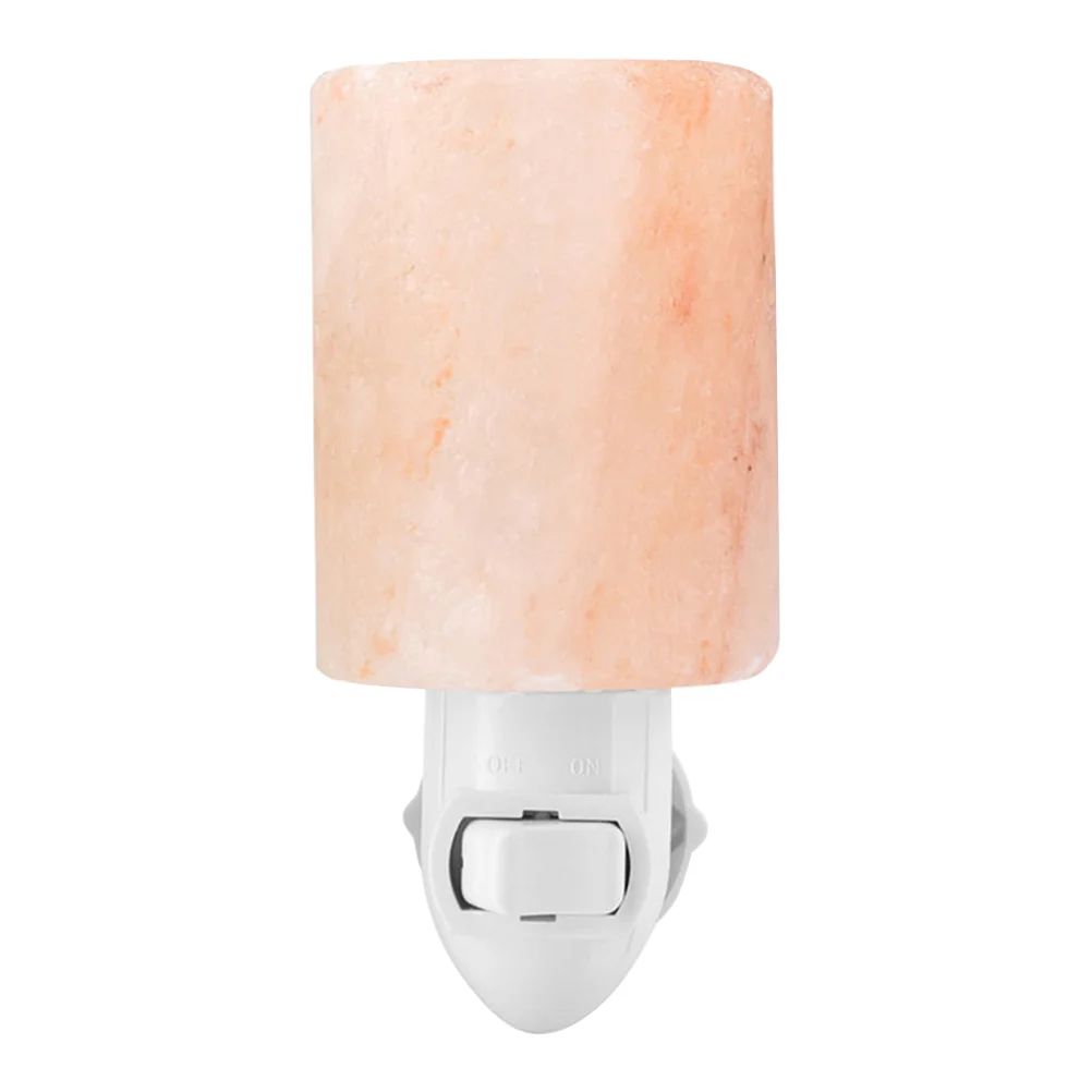 

Mineral Salt Lamp Column Decorative Night Lamp Tabletop Salt Lamp Plug