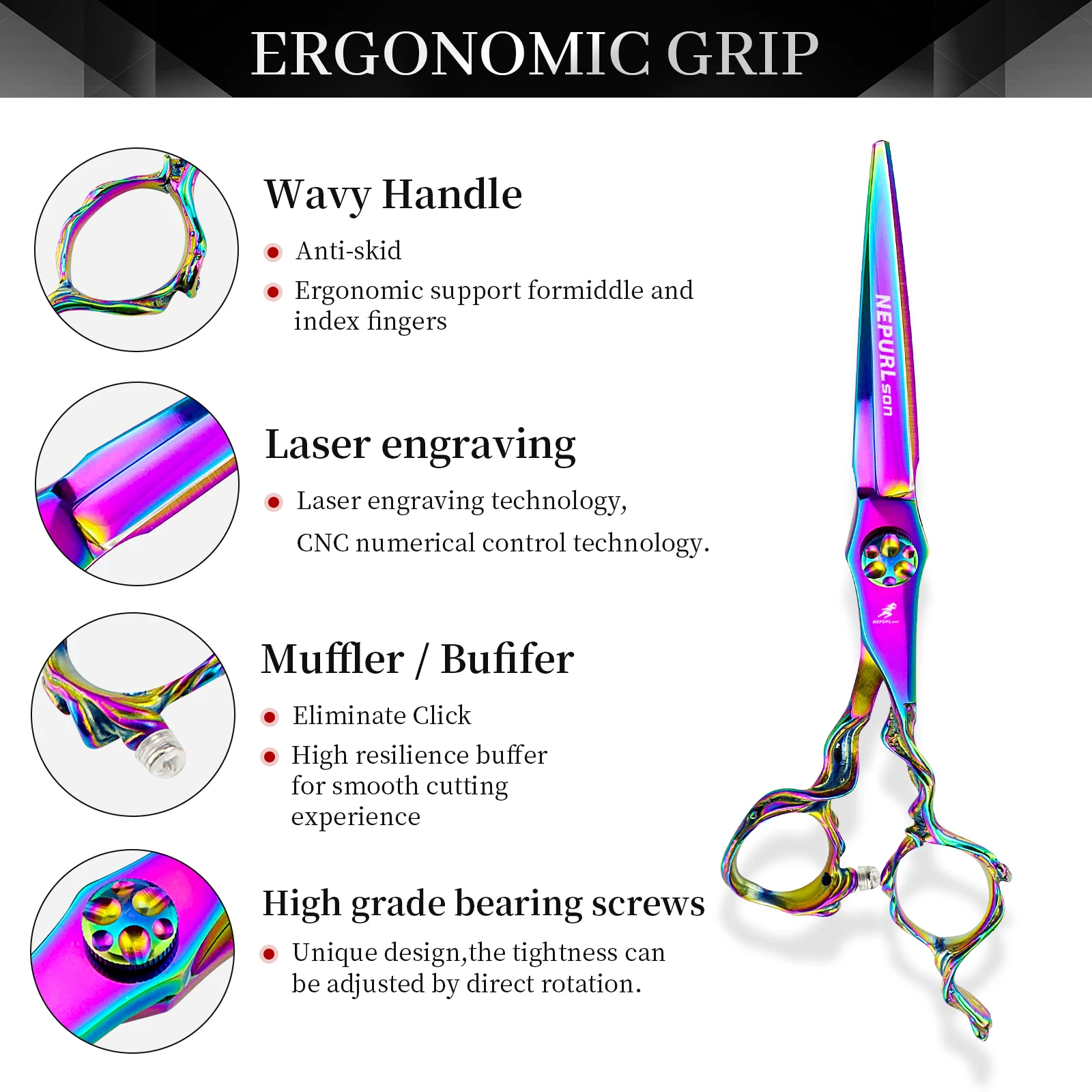 6 0 дюймовые ручки для корней ножницы волос плоские челки зубов тонкие