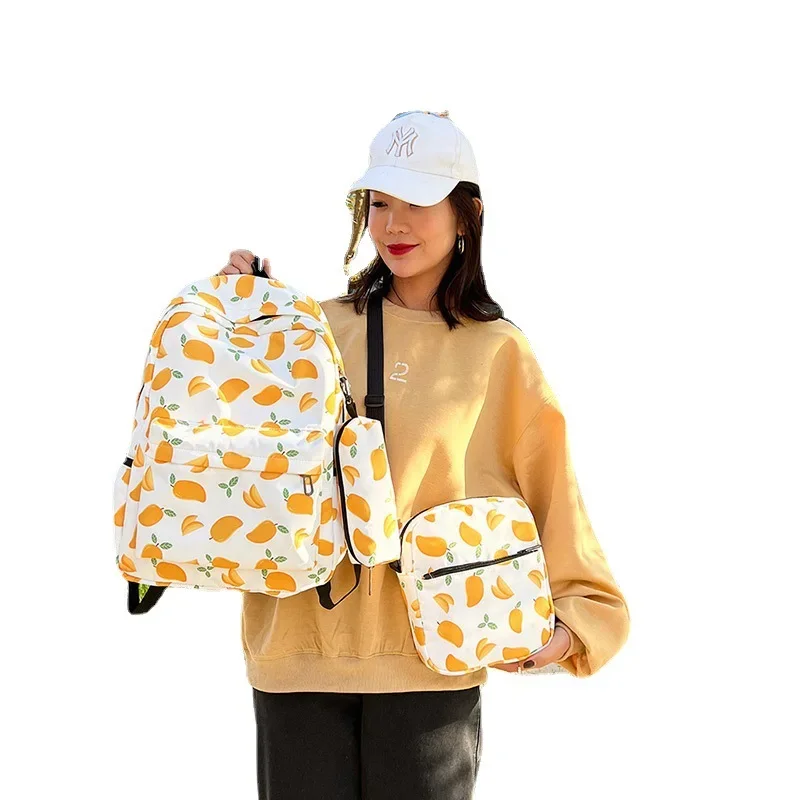 Рюкзак из искусственной кожи для девочек