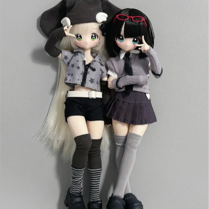 Фото Коллекционная шарнирная кукла BJD в масштабе 1/6, серия Hot Dont Touch My Bangs, в слепой коробке, кавайная аниме-фигурка, модель милого персонажа, игрушка-подарок №2