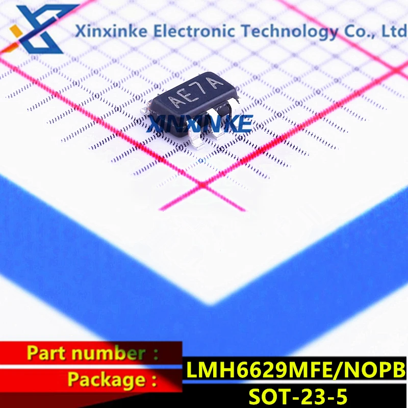 

LMH6629MFE/NOPB SOT-23-5 Mark:AE7A High Speed Operational Amplifiers Ultra-Lo Noise Hi-Spd OP Amp Brand New Original