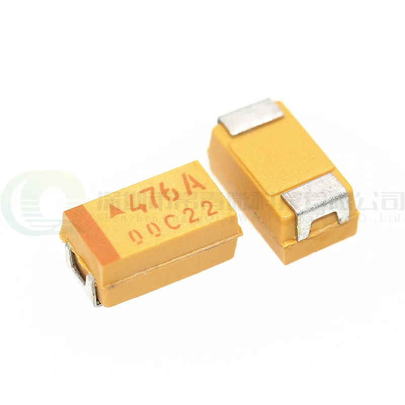 Танталовый конденсатор SMD типа D 7343 10/22/47/100/220/330/470UF 10V 16V 25V 35V 337J 477J 107A 227A 477A 107C 157C 476E, 50 шт.