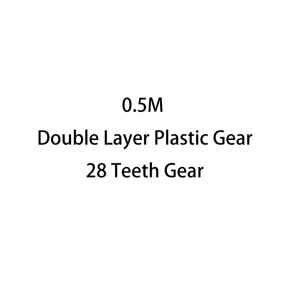 10 шт./пакет модуль 0 5 двухслойная пластиковая шестерня 28 зубьев диск аксессуары