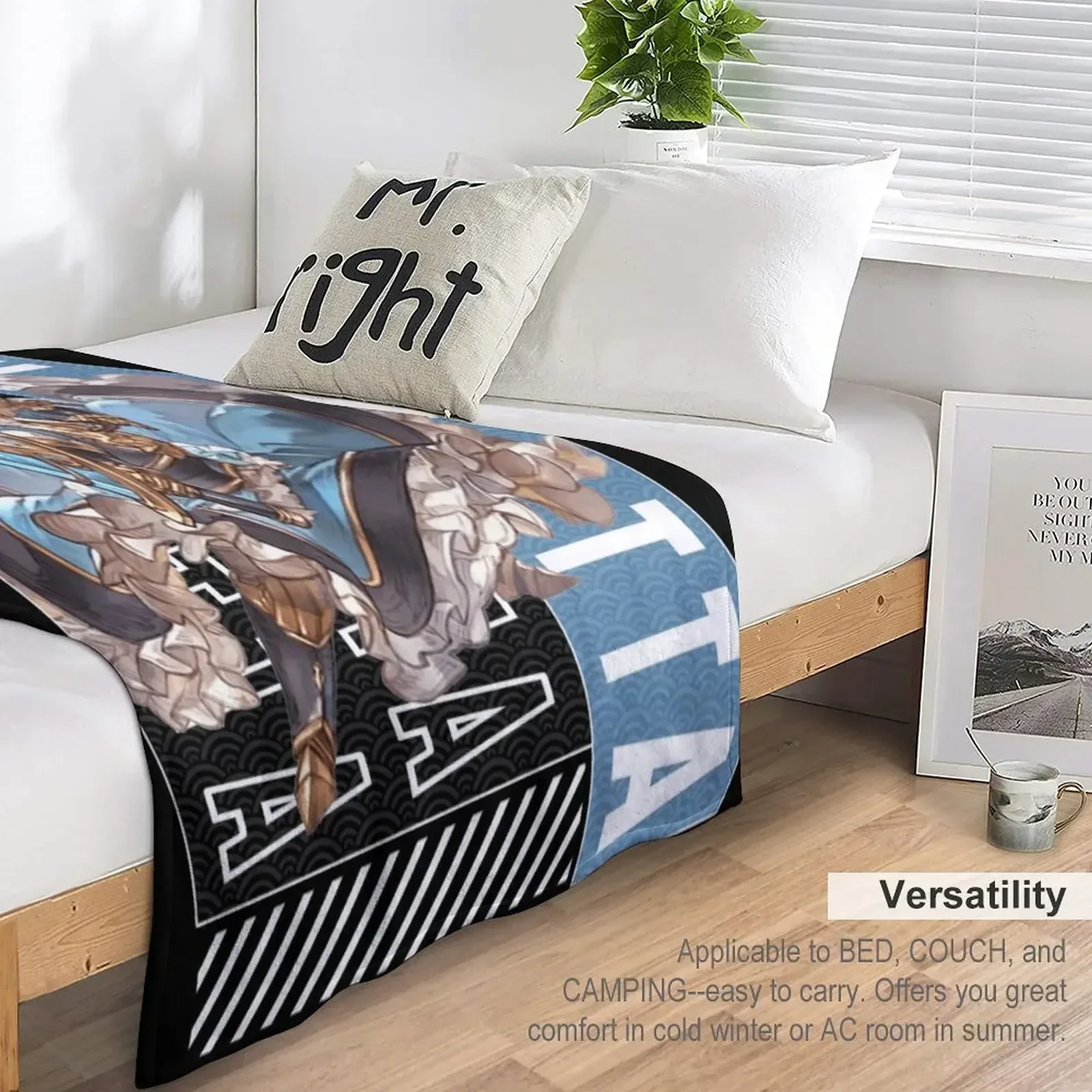 Шарлотта | Гранблу фэнтези анимационное одеяло полярное для детских одеял