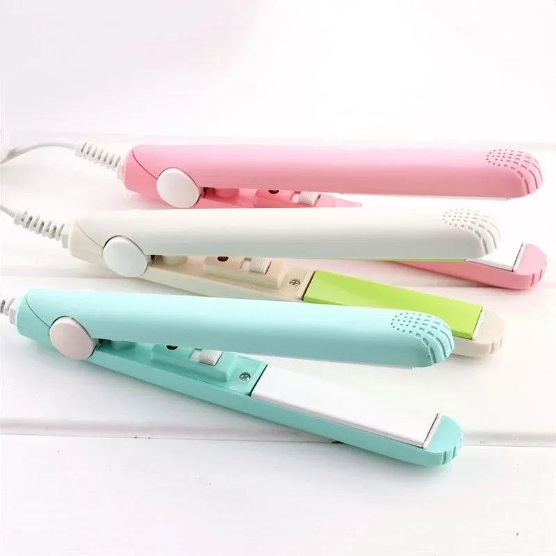 

Mini Hair straightener Hair iron portable professional hair straightener electric thermostatic curler fashion styling hairdr