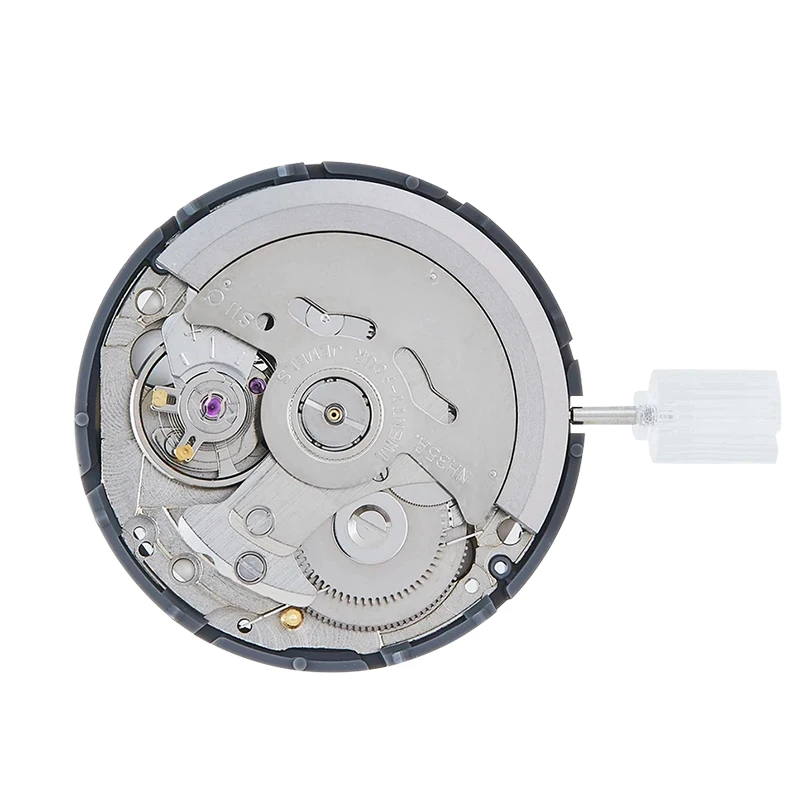 NH35/NH35A Japanese Original Mechanical Movement White/Black Disc  Automatic Mechanism High Precision