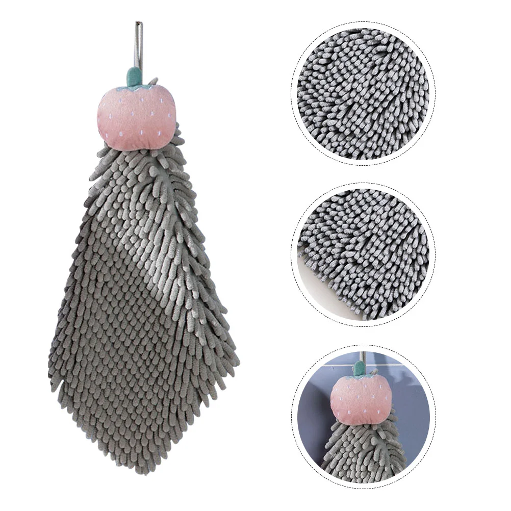 

Towel Multipurpose Hand Towel Hanging Hand Towel Decorative Hand Cleaning Tool Cartoon Absorbent Hand Towel for Bathroom Kitchen