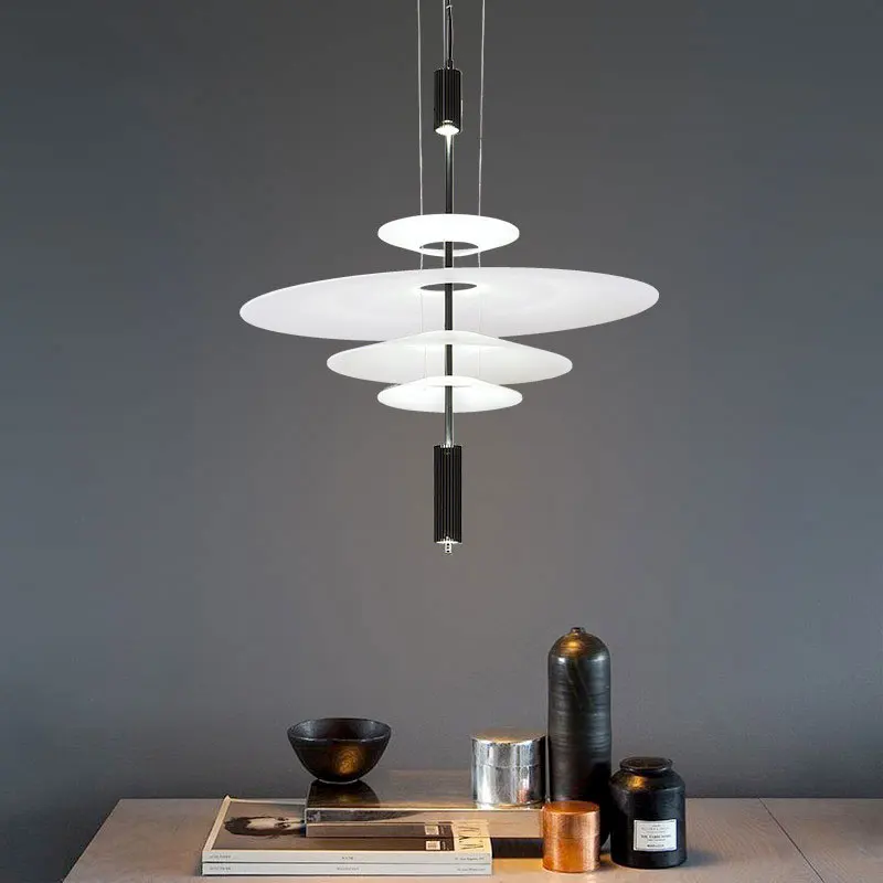 

Современная индивидуальная светодиодная Подвесная лампа, летающее блюдце, домашний декор, Дания, дизайнерский обеденный стол, бар, гостиная, подсветка кулон НЛО