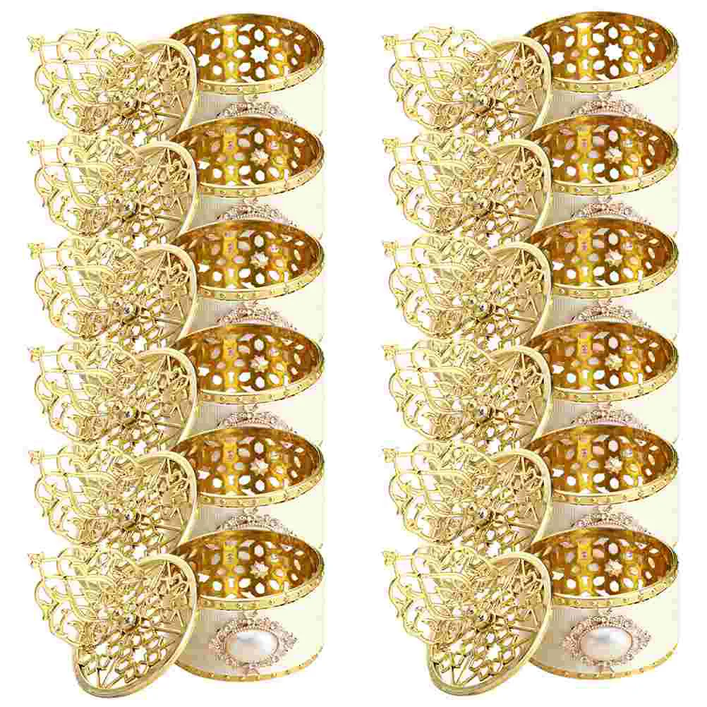 12 шт. коробка для конфет в европейском стиле с жемчугом и пагодами уникальные