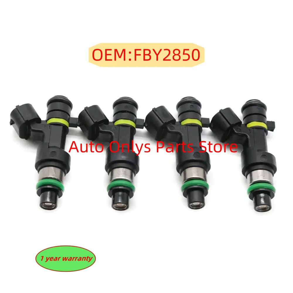 4 шт. топливные форсунки FBY2850 16600-EN200 для Nissan Cube NV200 Sentra Versa 2009-2012010 1.8 2.0 автомобильный