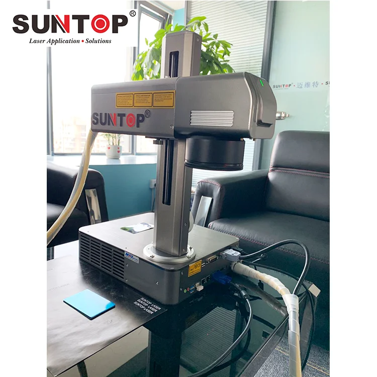 

Integrated Computer Host Pcb and plastic seals mini portable fiber Laser Marking Machine