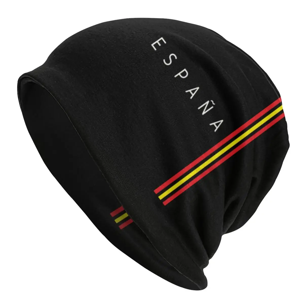 

Spain Flag Slouchy Beanie Men Women Unisex Hippie Winter Warm Skullies Beanies Hat Adult Spanish Patriotic Knit Bonnet Cap