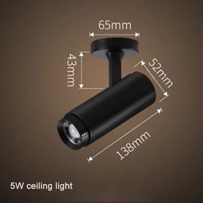 

Масштабируемый светодиодный Трековый светильник, s-образный Точечный светильник с креплением на рейку, cob, Черный Регулируемый фокус, потолочный Точечный светильник, прожексветильник, промышленная лампа