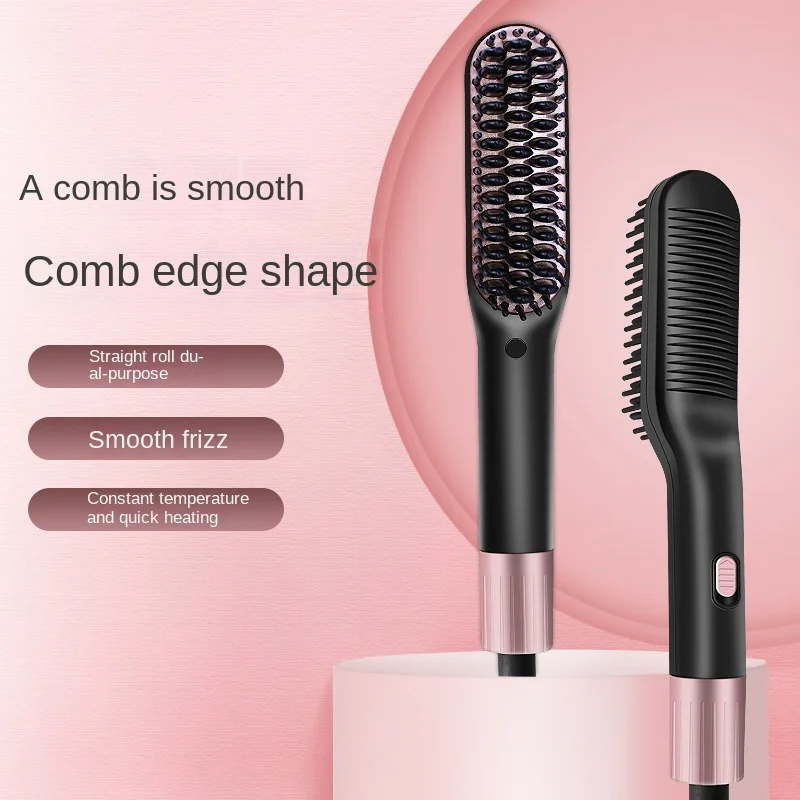 Portable Negative Ion Dry Wet Hairdressing Comb Straightening Brush Hot Hair Styling Appliances Care Beauty Health