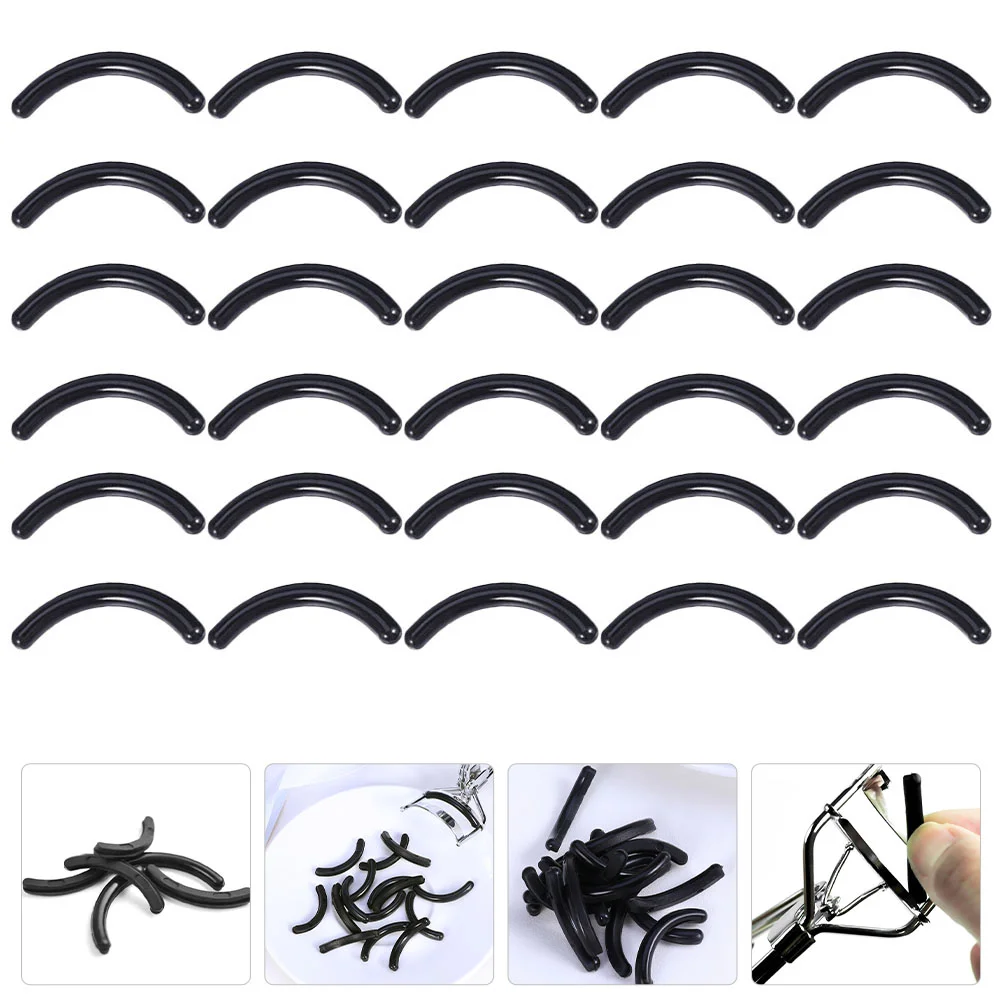 

200pcs Curler Refills Eyelash Curler Silicone Eyelash Curler Pads Replacement Strips for Standard Curlers