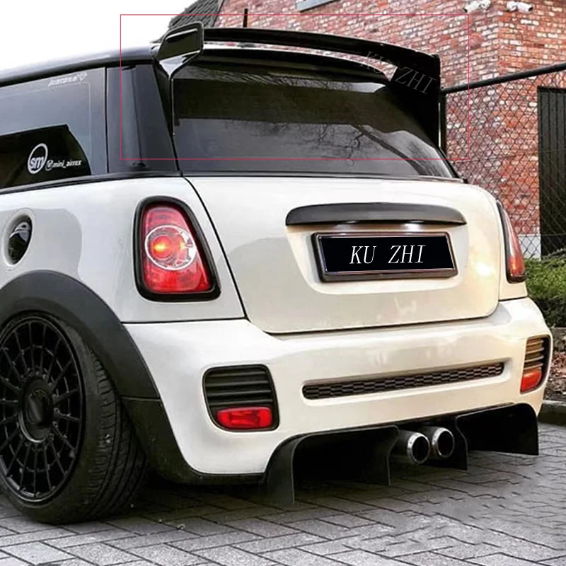 R56 JCW стиль спойлер на крышу из углеродного волокна для Mini Cooper Ver.2.11/2.12 2007-2013 год