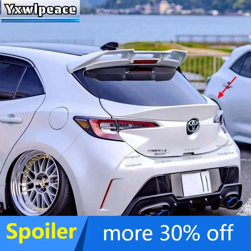 

Спойлер из АБС-пластика для 5-дверного хэтчбека Toyota Corolla 2019 2020 2021 2022