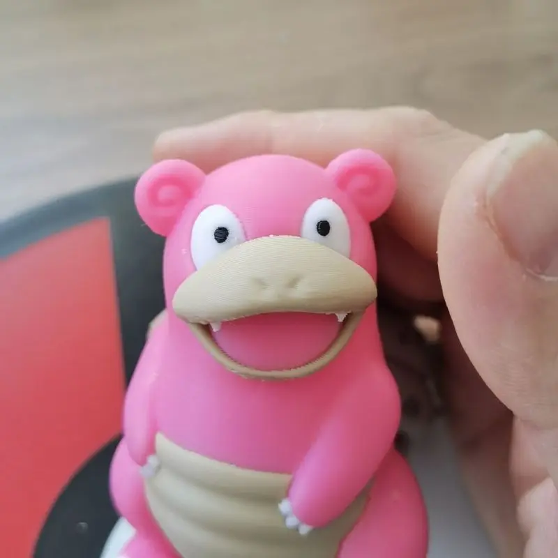 Новая аниме-фигурка Покемона Slowbro Slowking Slowpoke Proportion World 1:20 Diy 3D-печать милый персонаж