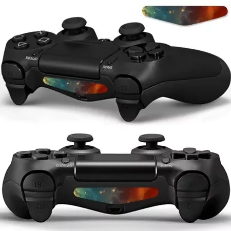 Светодиодная подсветка Виниловая наклейка для PS4/Pro/Slim Control ler PlayStation 4 аксессуары