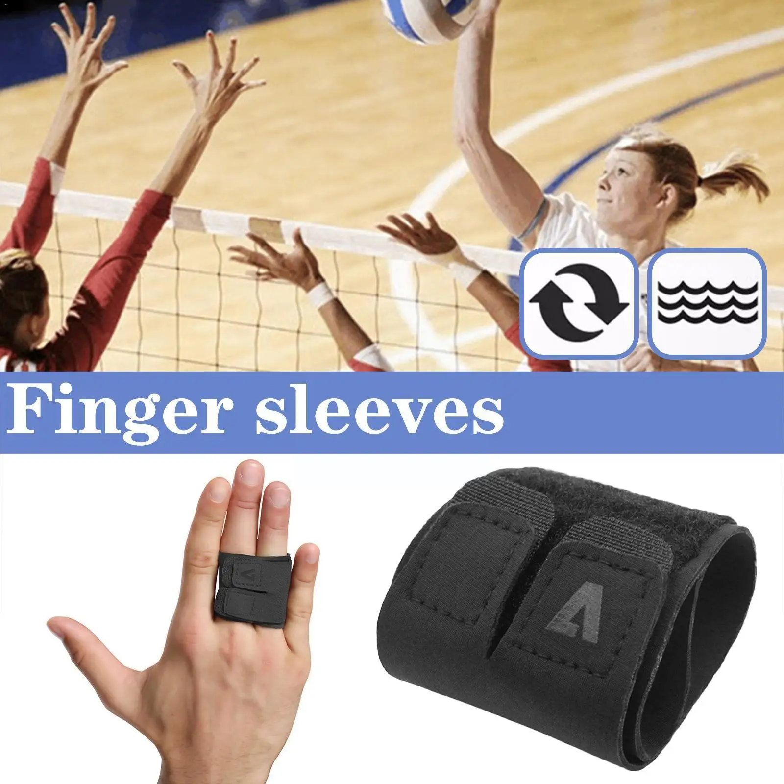 

1pc Finger Splint Wraps Adjustable Finger Brace Finger Guards For Arthritis Sport Finger Support Sleeves Protector M1e4