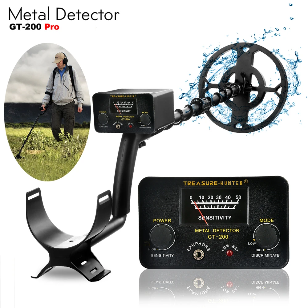 

High Accuracy Metal Detector Underground Detectores De Metales Waterproof Adjustable Tracker Pinpointing for Treasure Hunter