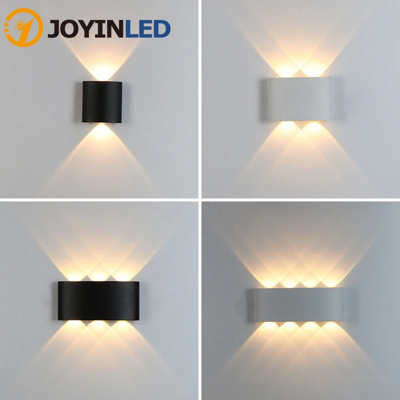 

Outdoor Wall Lighting Modern Porch Led Exterior Patio Wall Lights Fixture Suitable for Terrace,Stairs,Hallway, Living Room