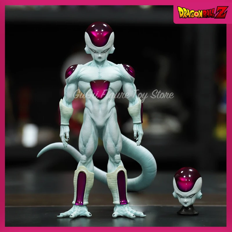 

Dragon Ball Z Anime Figures 28cm Frieza Figure Figurine 2 Heads Pvc DBZ Statue Collectible Model Decoration Ornaments Toys Gift
