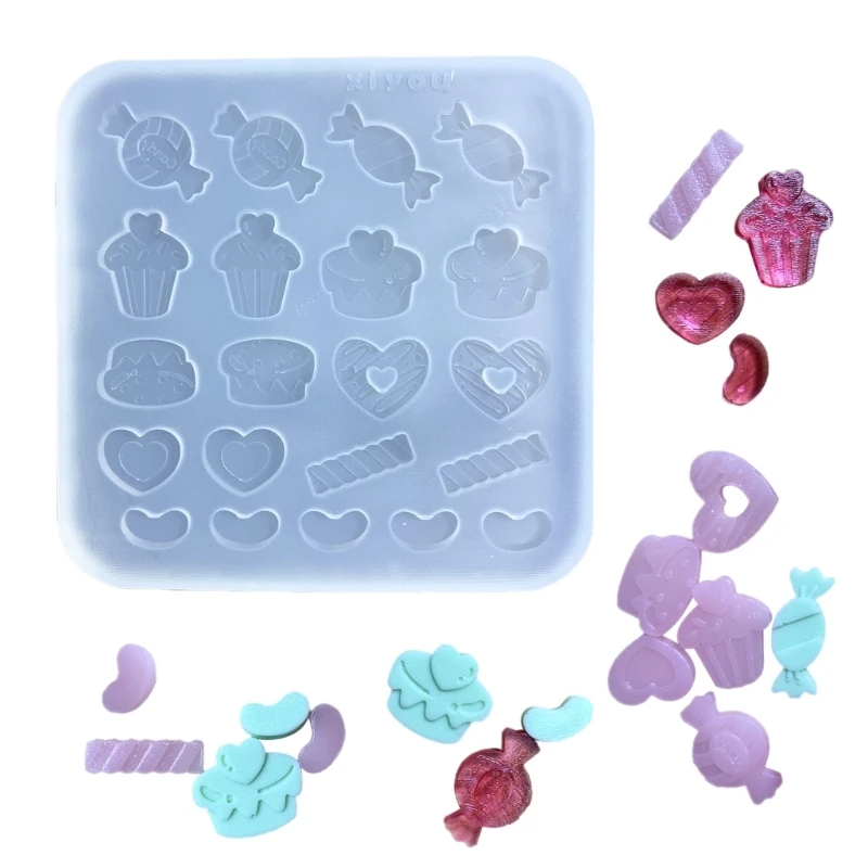 

R3MC форма для леденцов, силиконовая форма для шейкера тортов из смолы, форма для шейкера «сделай сам», подвеска, брелок