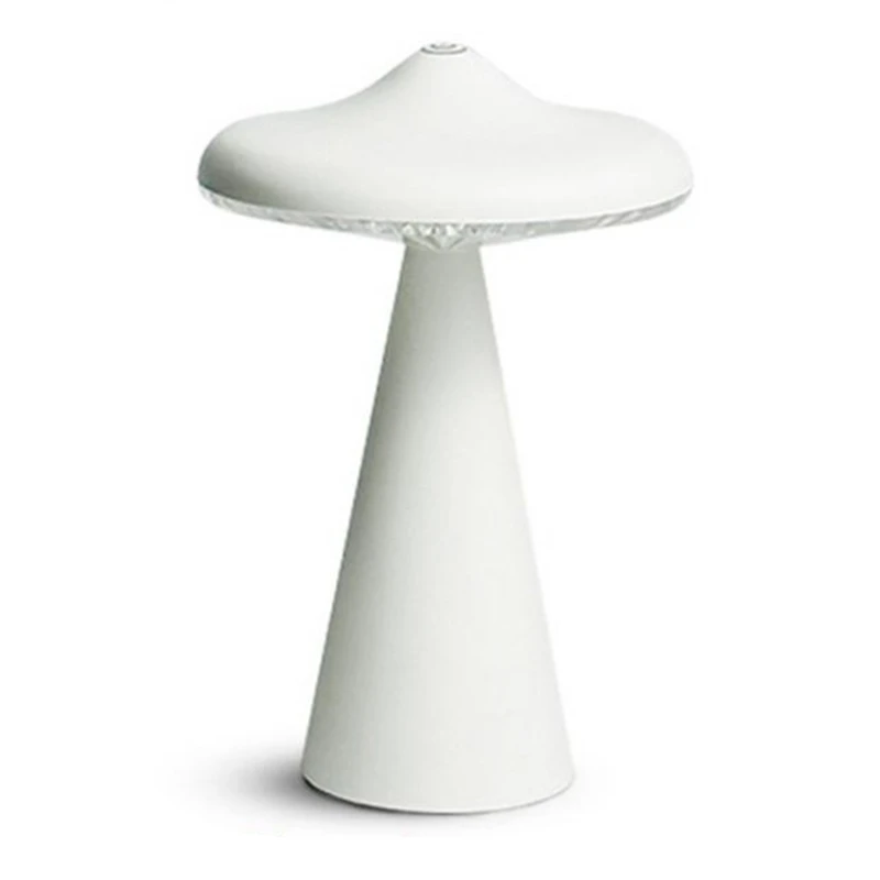 

1 Set UFO Mushroom Lamp LED Night Light Creative Atmosphere Projection Lamp Decoration Bedside Lamp White