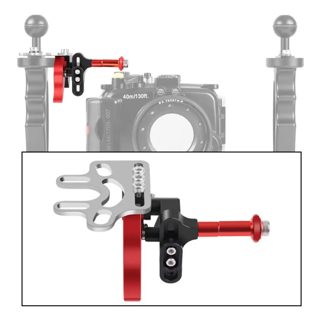Удлинитель для затвора подводного плавания Panansoic из алюминиевого сплава |