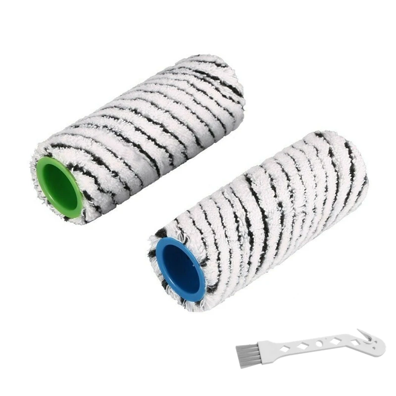 

2Pcs Stone Roller Brush For Karcher FC7 FC7 Premium FC5 FC5 Premium FC3 Cordless Floor Cleaner Parts Number 2.055-021.0