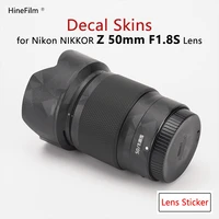 nikkor z 50 1 8 lens decal skin for nikon z 50mm f1 8 s lens stickers protector coat wrap cover anti scratch sticker film