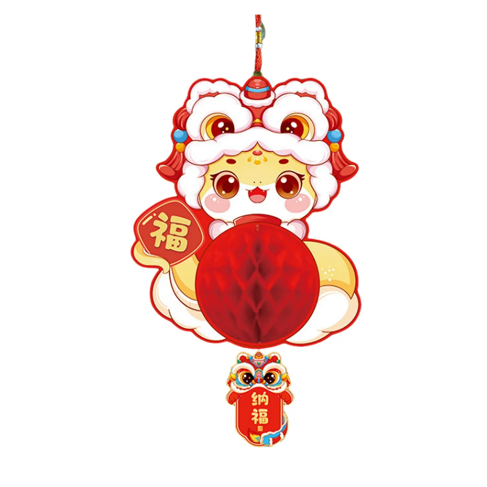 2025 китайские традиционные новогодние украшения весенний фестиваль красные