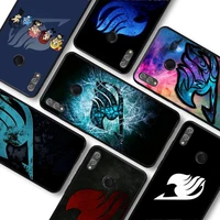 anime fairy tail logo phone case for huawei honor 10lite 10i 20 8x 10 funda for honor 9lite 9xpro back coque