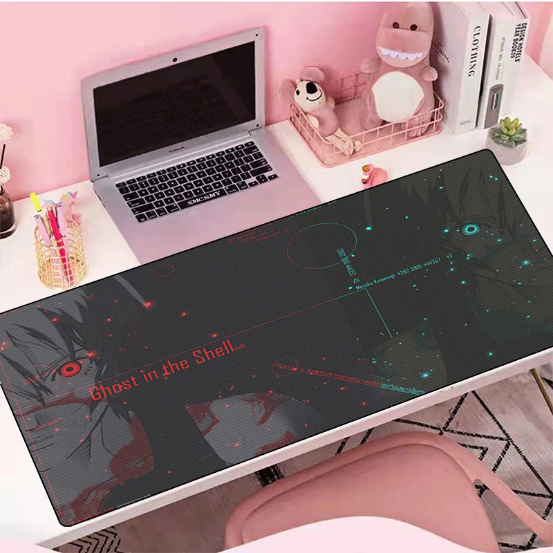 

Резиновый коврик для мыши Ghost in the Shell, аксессуары для ПК, настольные аксессуары, Симпатичные Коврики для клавиатуры