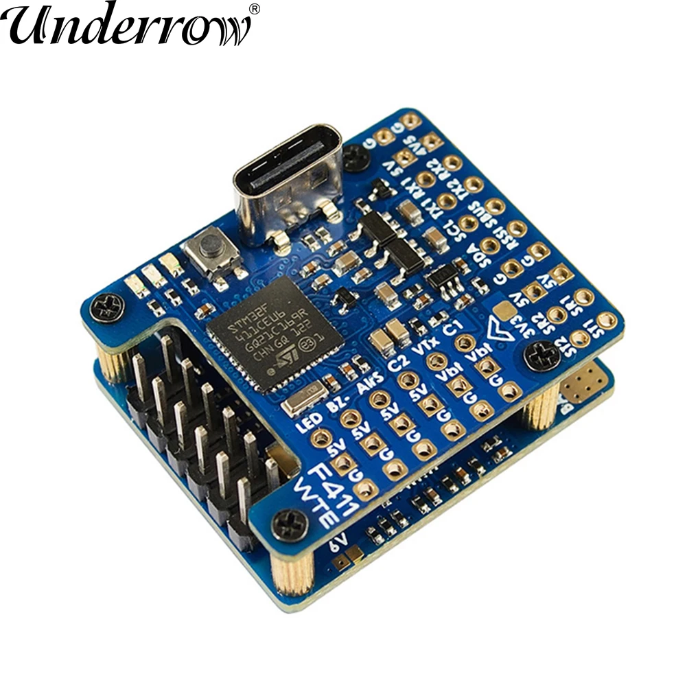 Контроллер полета Matek Mateksys Φ STM32F411 встроенный BEC 5 В выход 2-6S ESC 90A Датчик тока для FPV дрона с неподвижным крылом