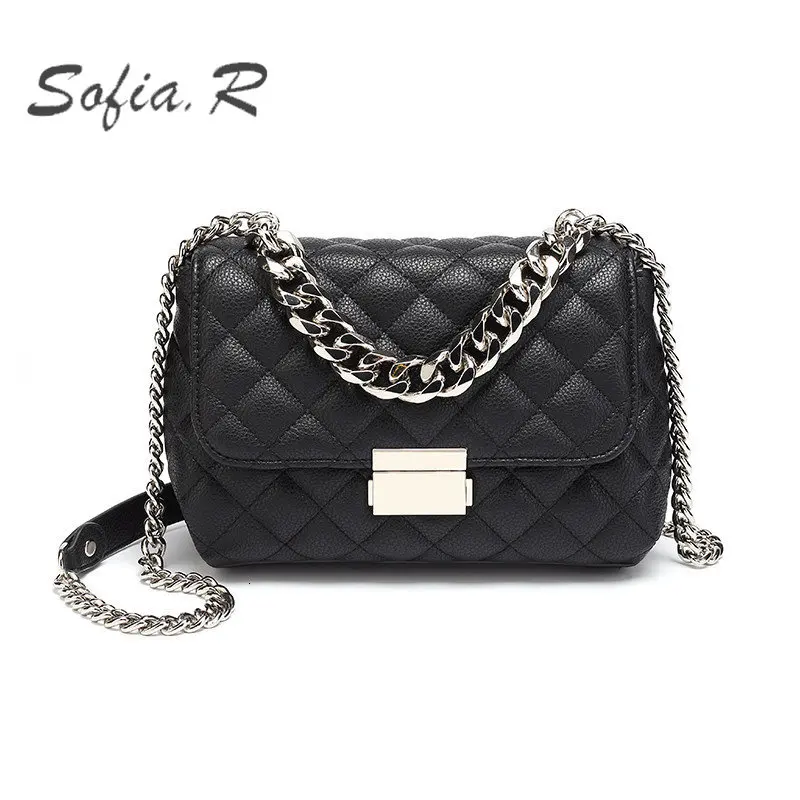 

Fashion PU Chains Messenger Bags Designer Ladies Handbags Female Small Crossbody Shoulder Totes Bag Bolsas Sac