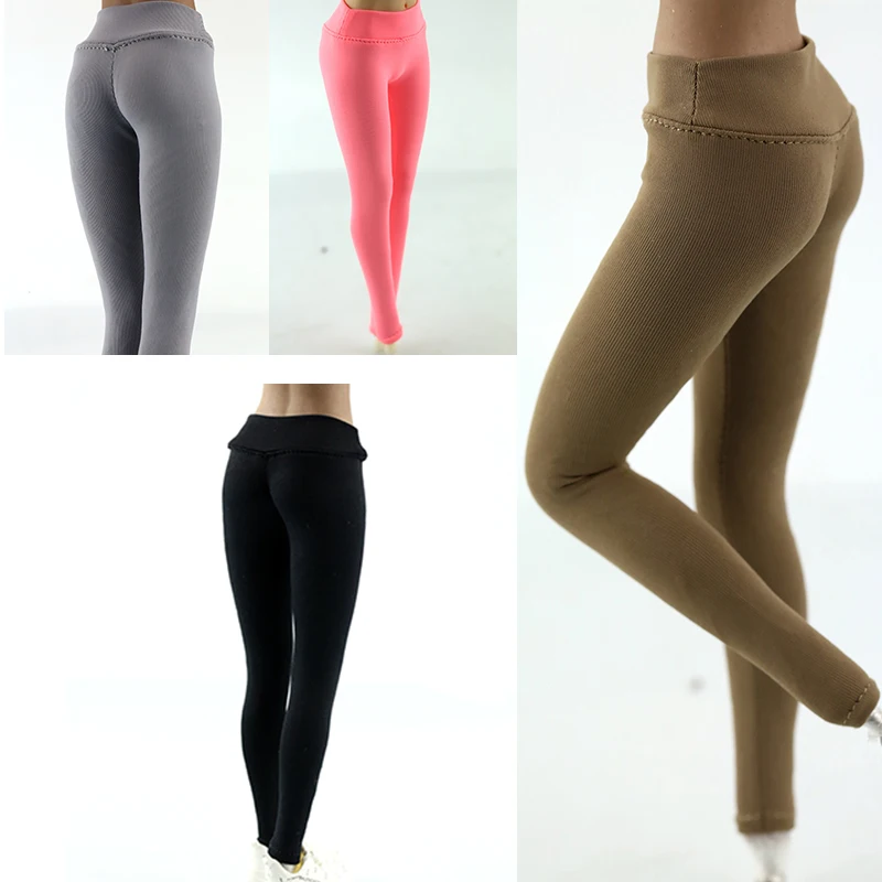 FA016 1/6 Женский солдат однотонные брюки с изображением акулы леггинсы аксессуар