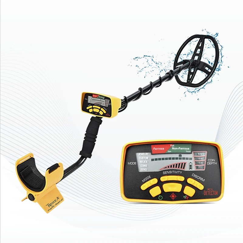 

MD6350 Professional Underground Metal Detector Gold Digger Treasure Hunter MD-6350 LCD Display Pinpointer Metal detector Coil