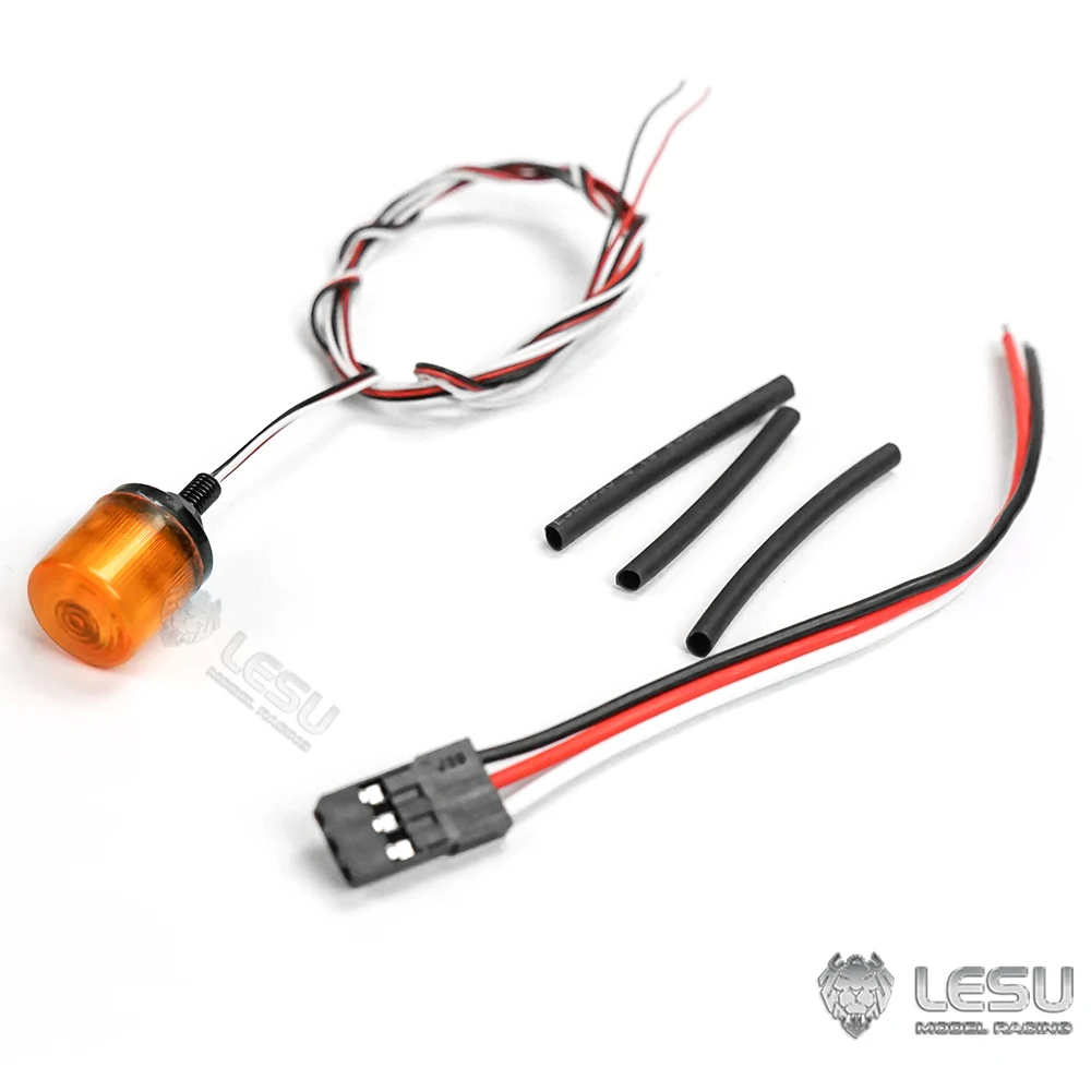 LESU RC модель часть вращающаяся сигнальная лампа 1/14 DIY Tamiyay тягач автомобиль